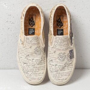 Vans x Van Gogh Museum Slip-On – Letters Print – Women’s Size 8
